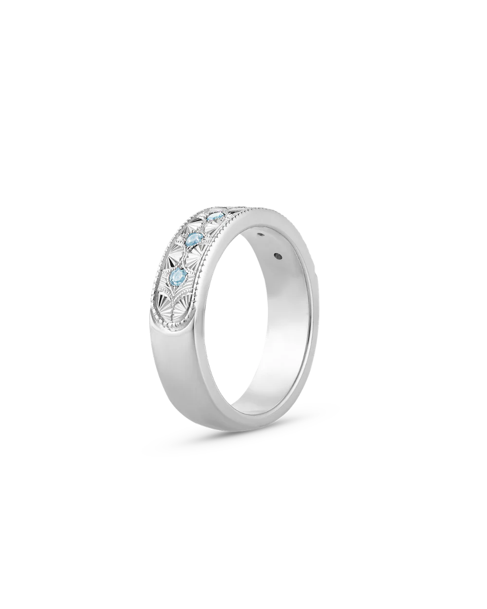 Beatrice Hand Engraved Band - Image 32