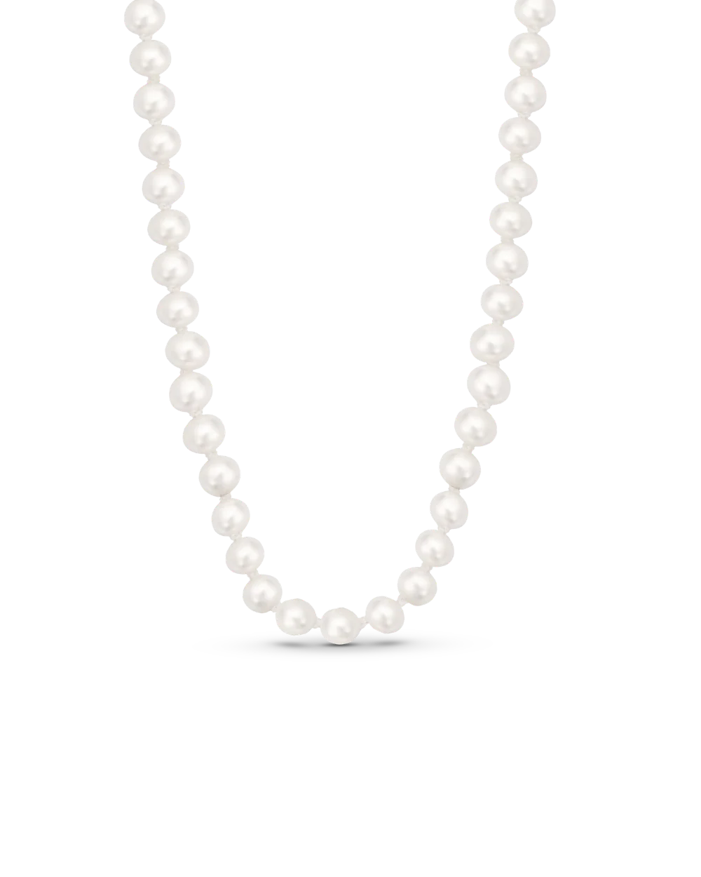 Classic Pearl Necklace - Image 6
