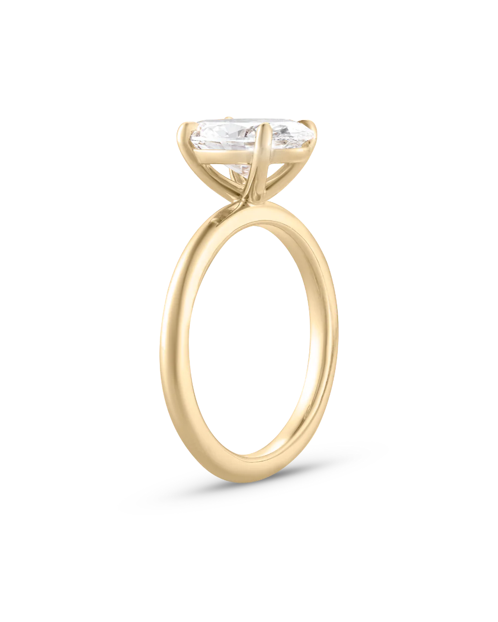 Grace 2.01ct Oval Diamond Solitaire Engagement Ring - Image 7