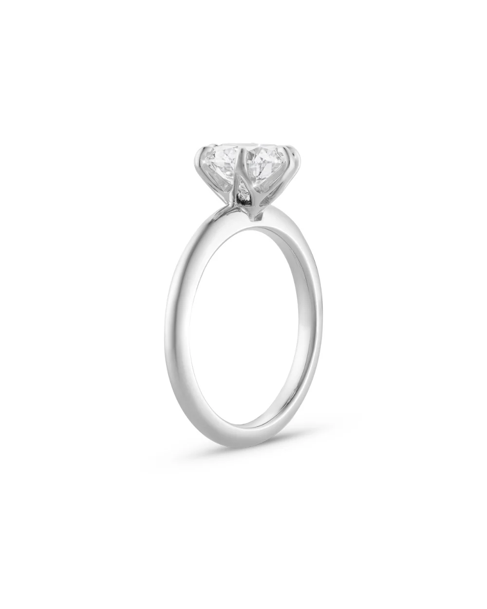 Jessica 3.01ct Brilliant Round Solitaire Diamond Engagement Ring - Image 3