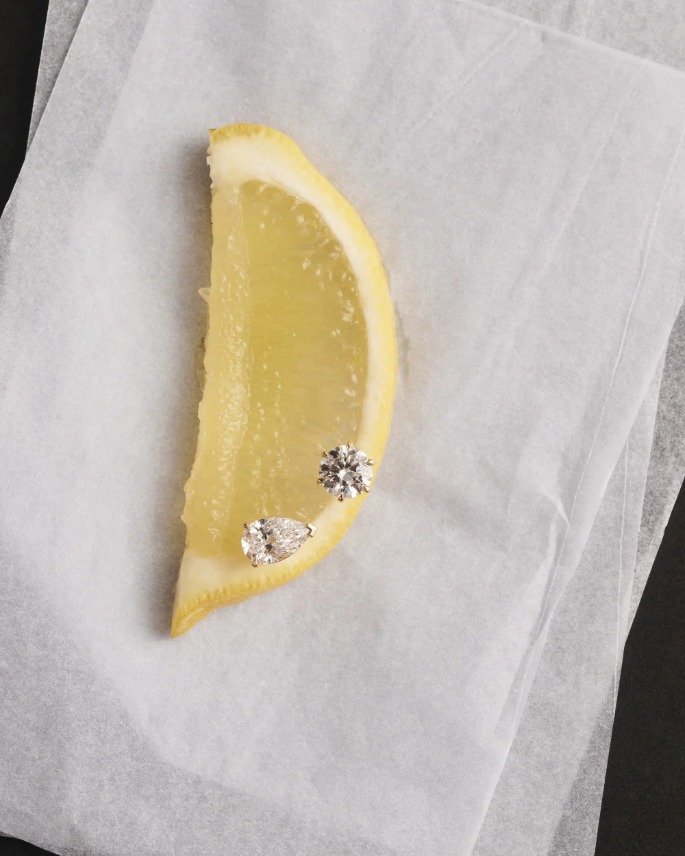 Jessica Round Diamond Studs - Image 12