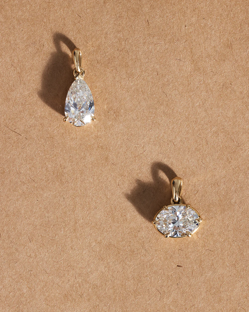 Leila Pear Diamond Necklace - Image 11