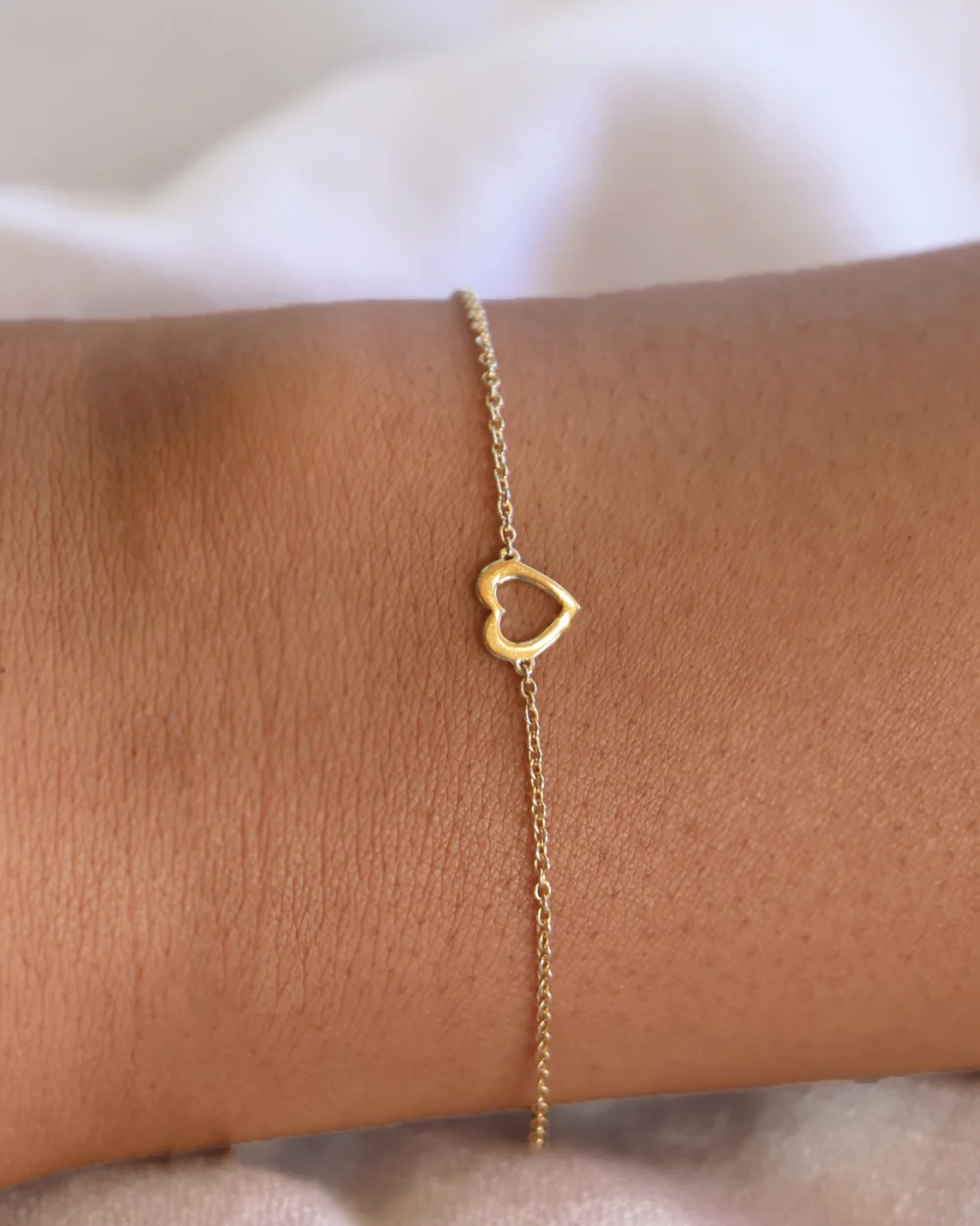 Linked for Life Heart of Gold Bracelet - Image 2