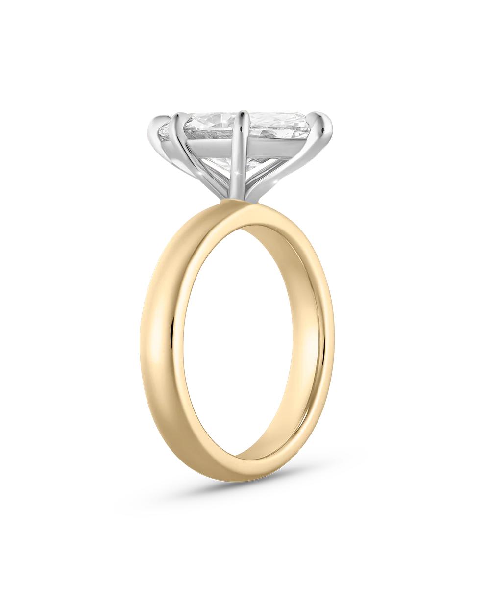 Montana 3.01ct Two Tone Marquise Diamond Engagement Ring - Image 4