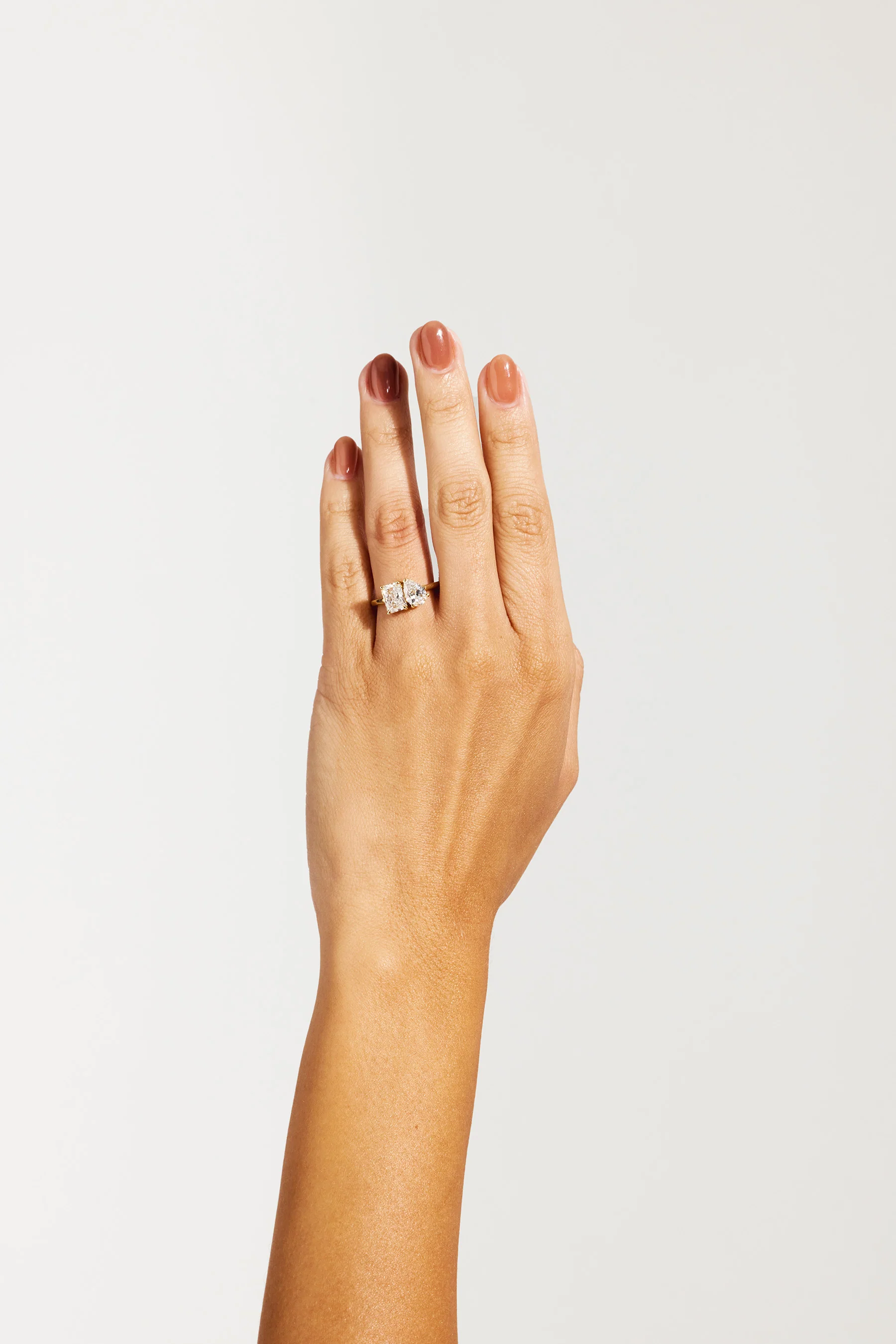 Nova 2.54ct Toi et Moi Engagement Ring - Image 6