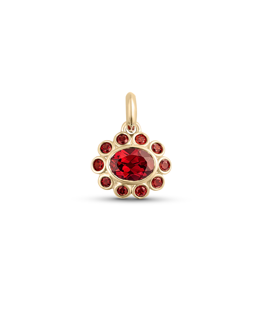Ophelia Pendant - Garnet - Image 5