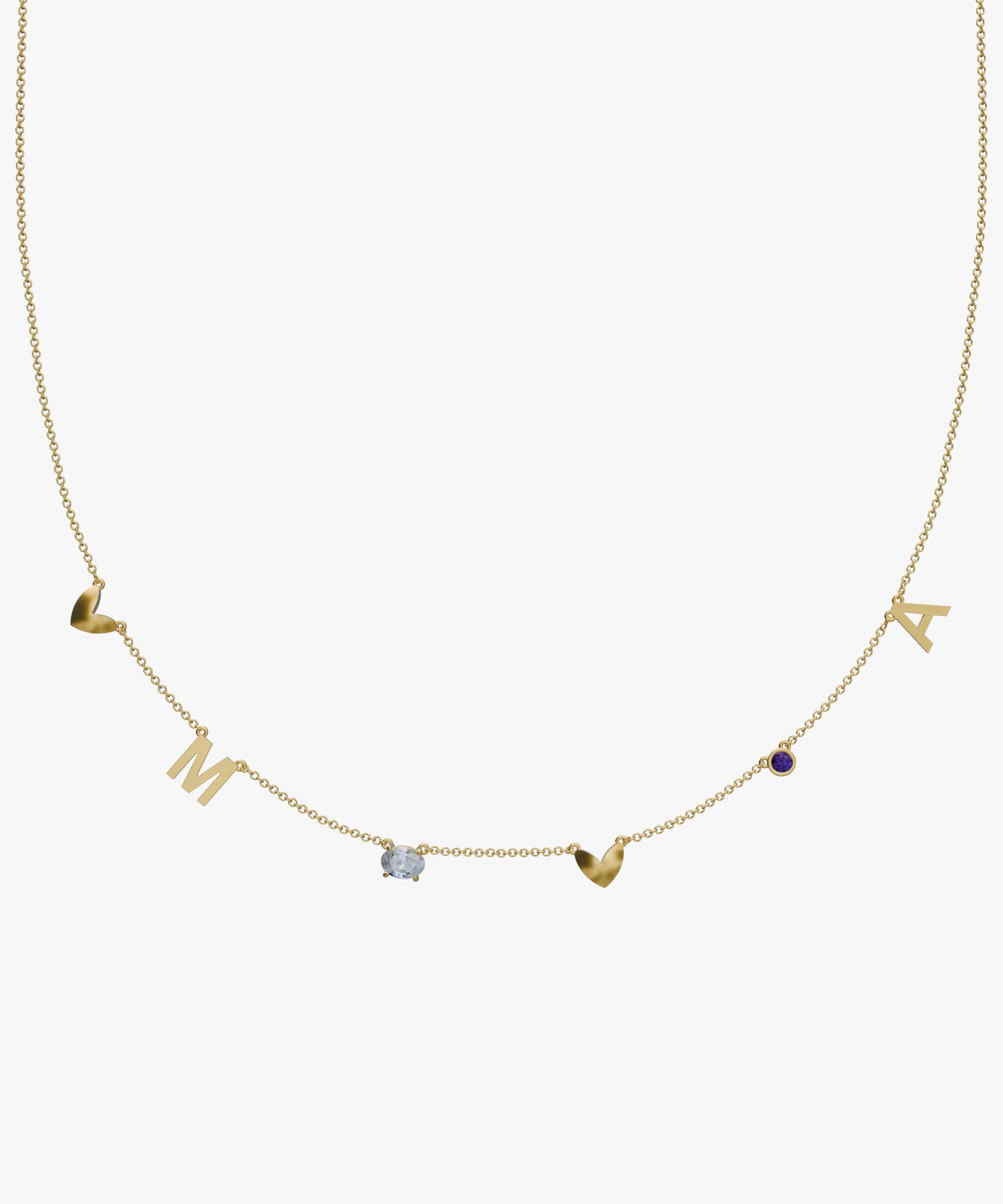 Personalised Charm Necklace