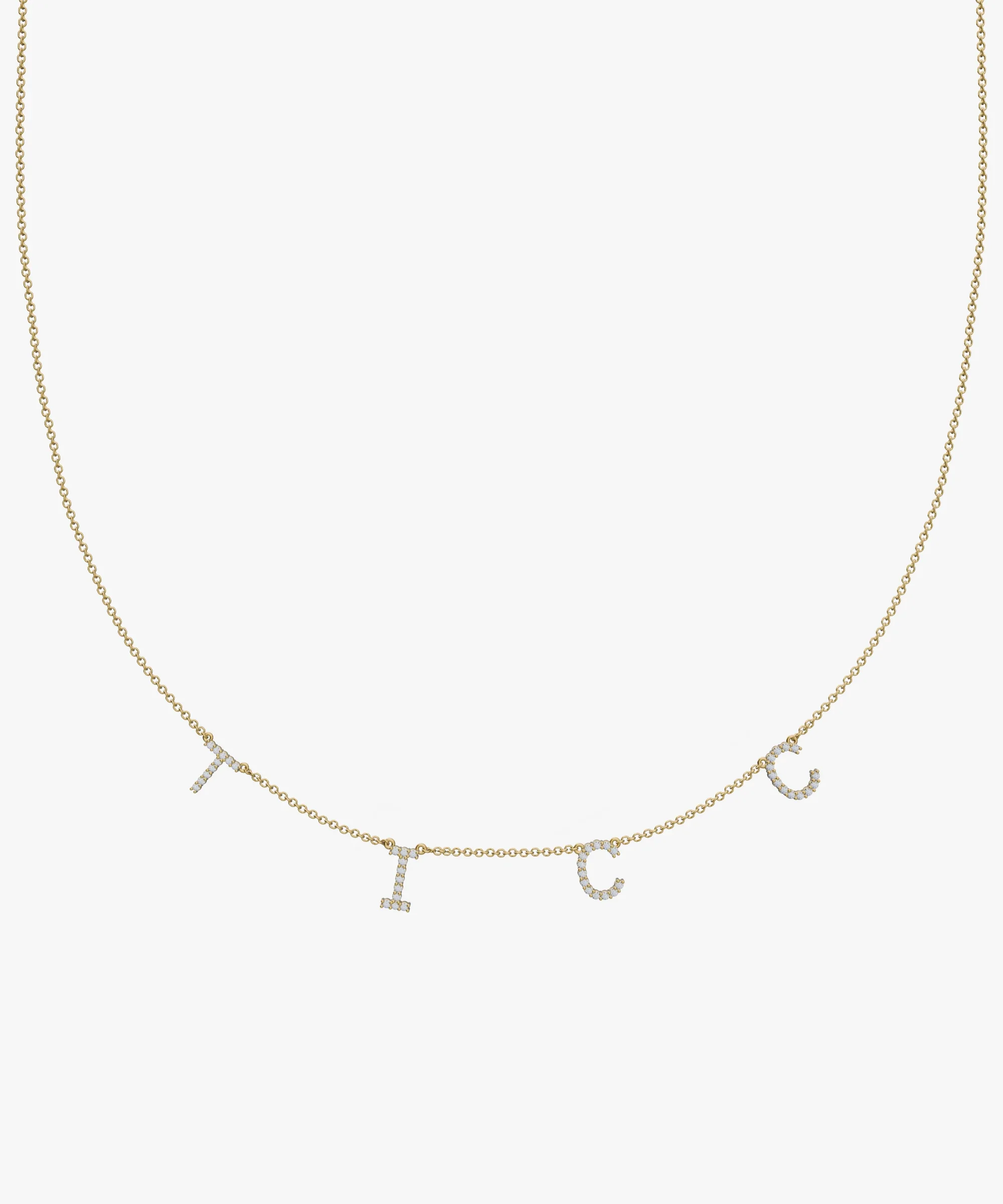 Personalised Charm Necklace