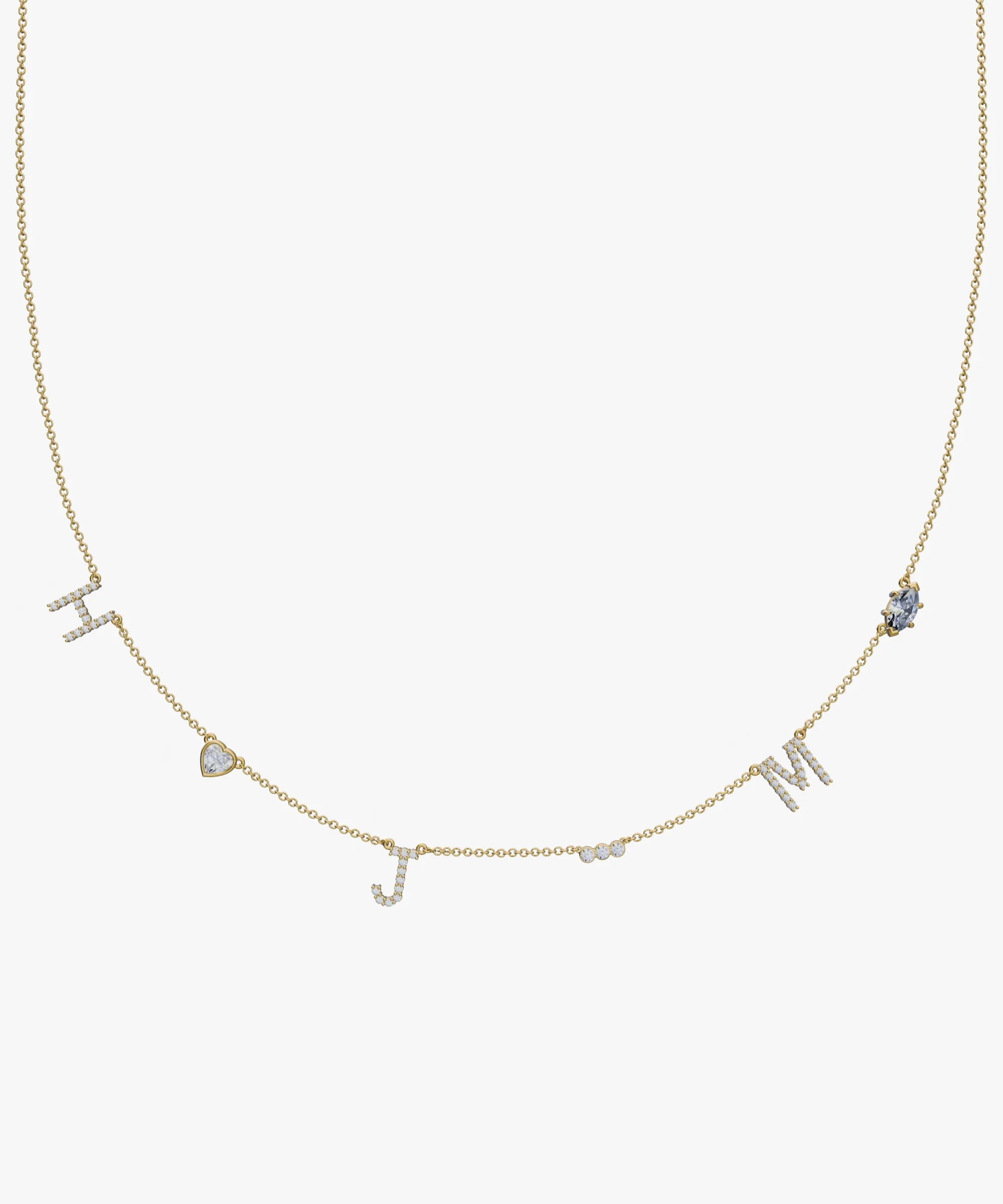 Personalised Charm Necklace
