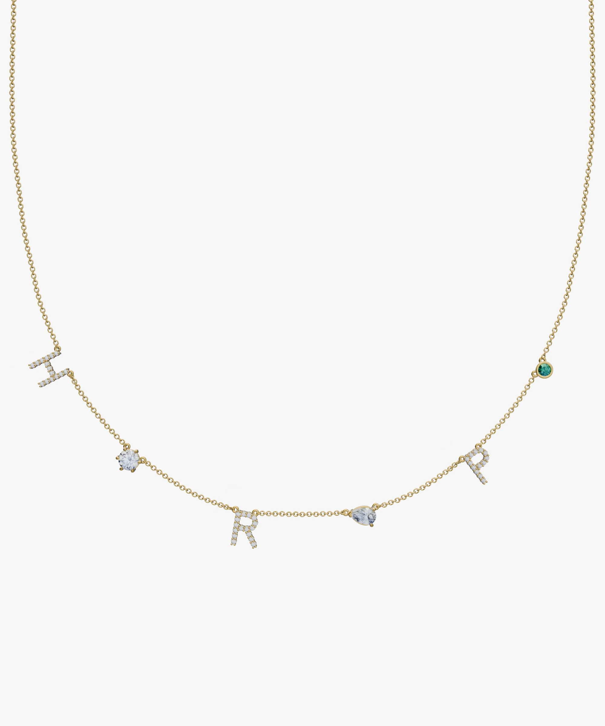 Personalised Charm Necklace