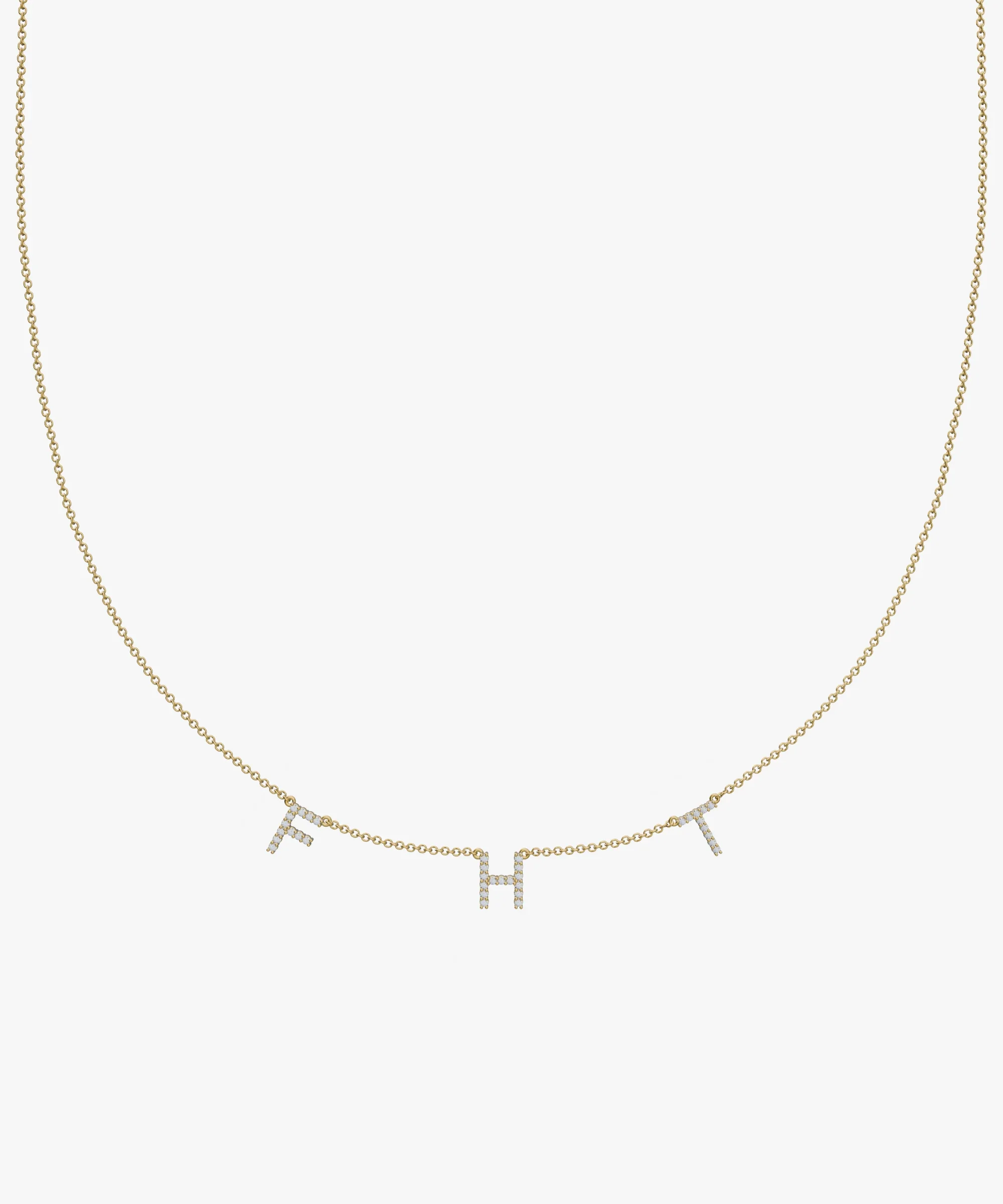 Personalised Charm Necklace