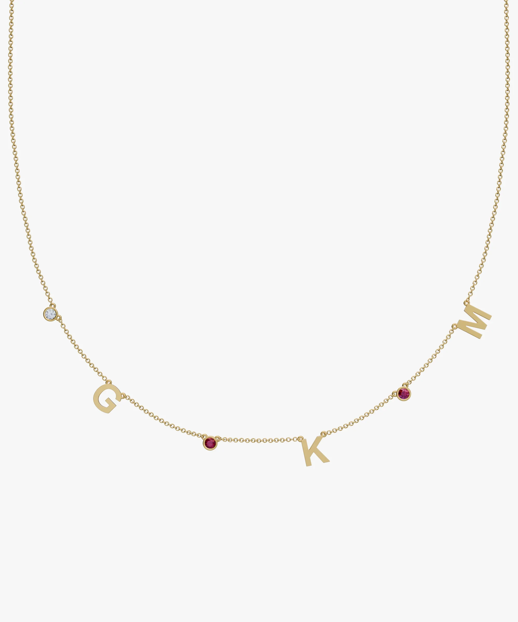 Personalised Charm Necklace