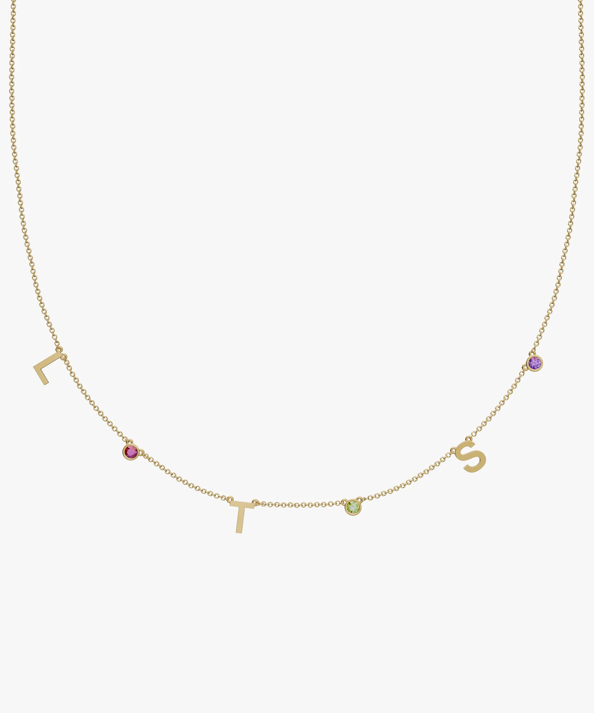 Personalised Charm Necklace