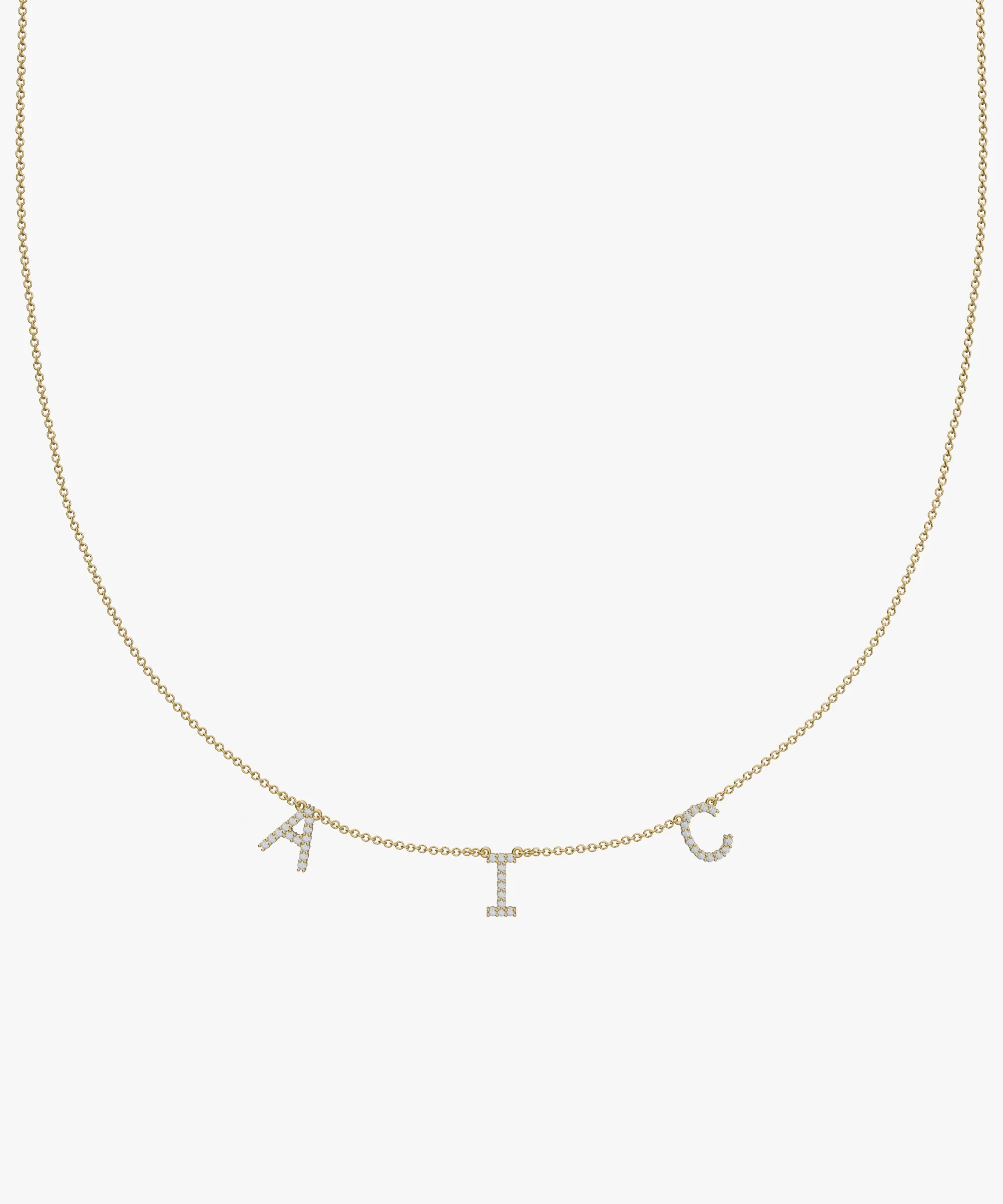 Personalised Charm Necklace