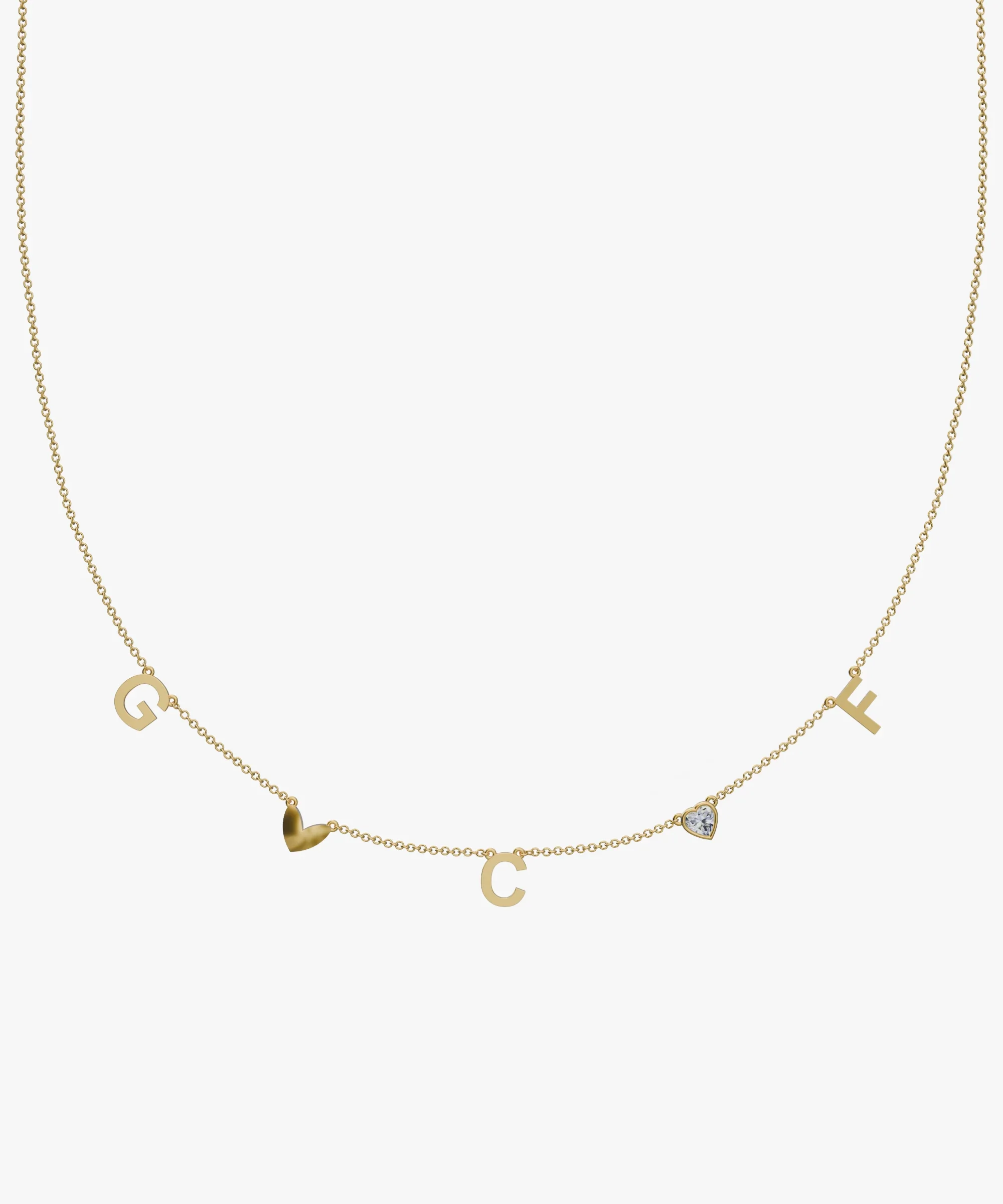 Personalised Charm Necklace
