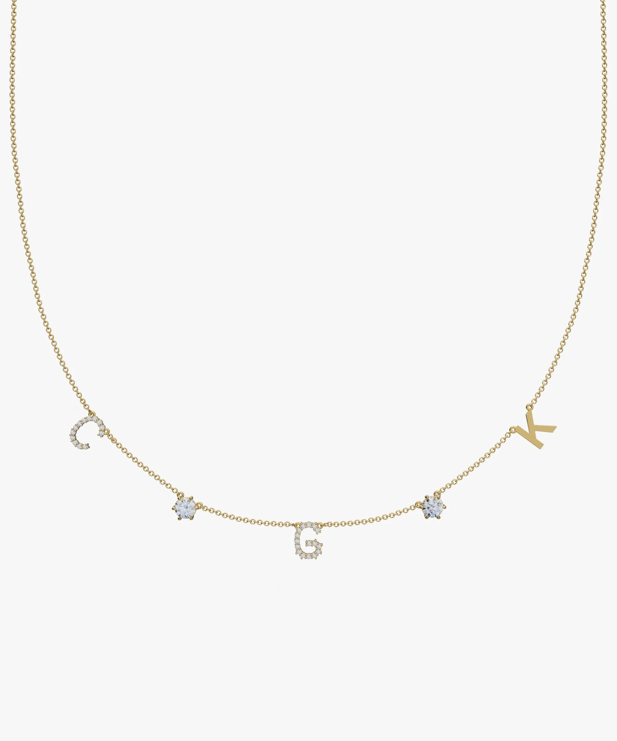 Personalised Charm Necklace