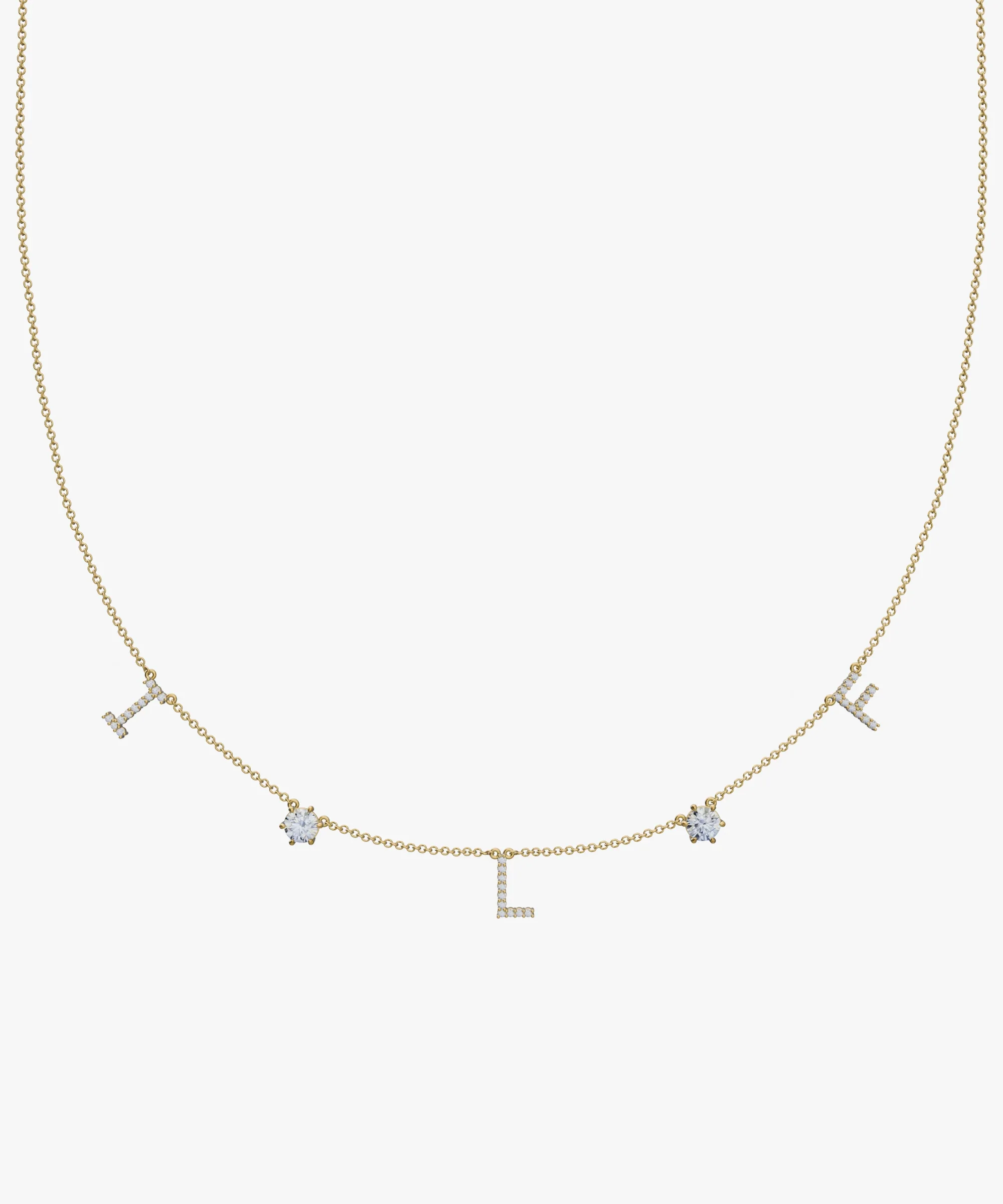 Personalised Charm Necklace
