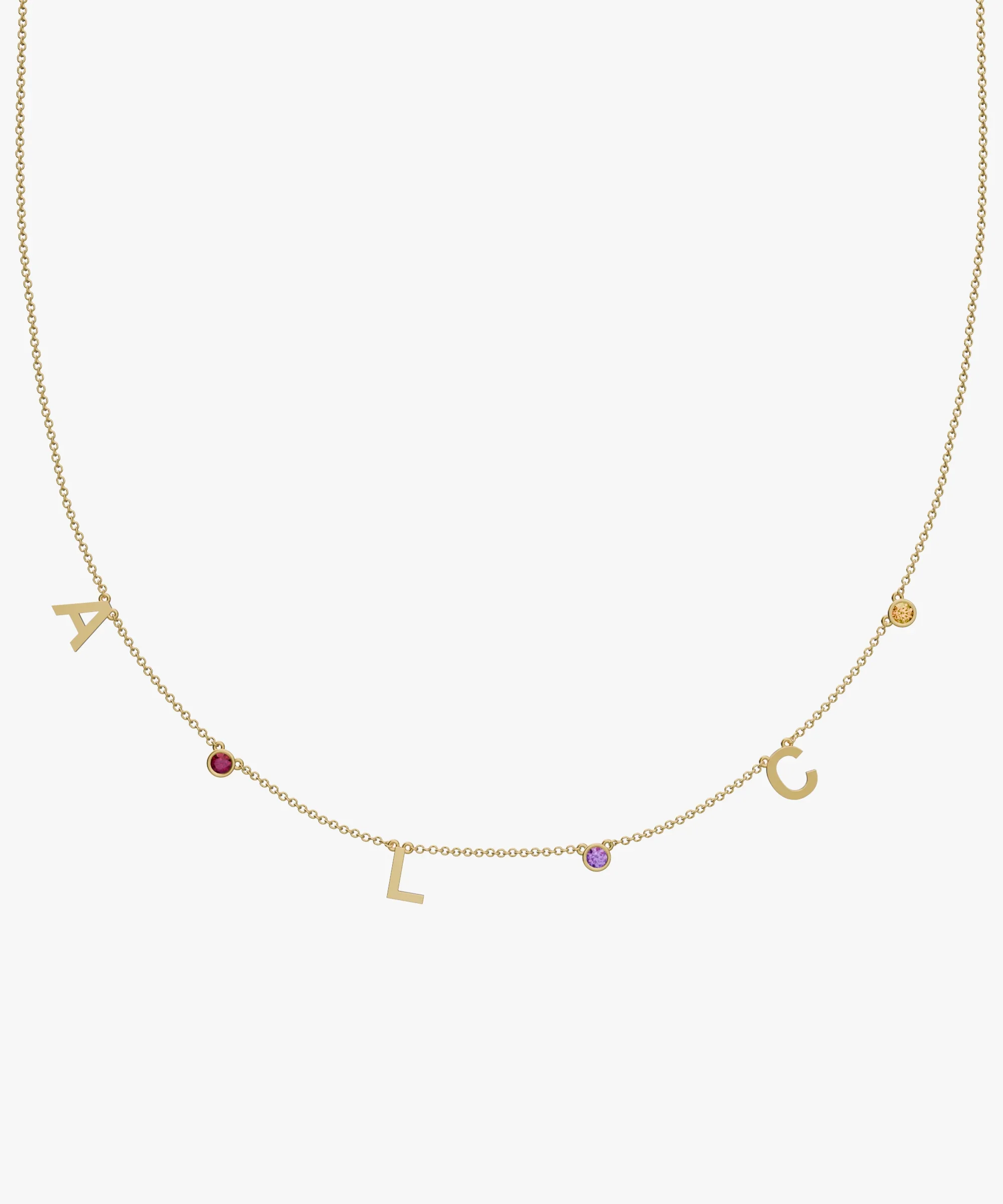 Personalised Charm Necklace