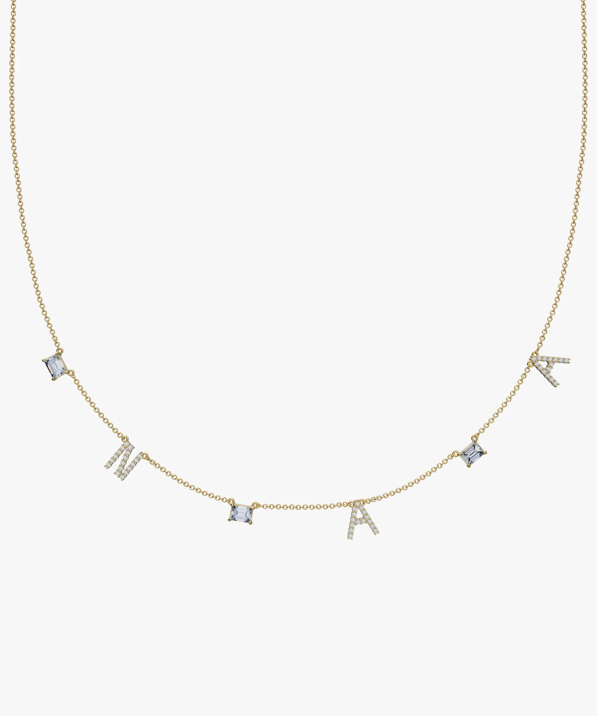 Personalised Charm Necklace