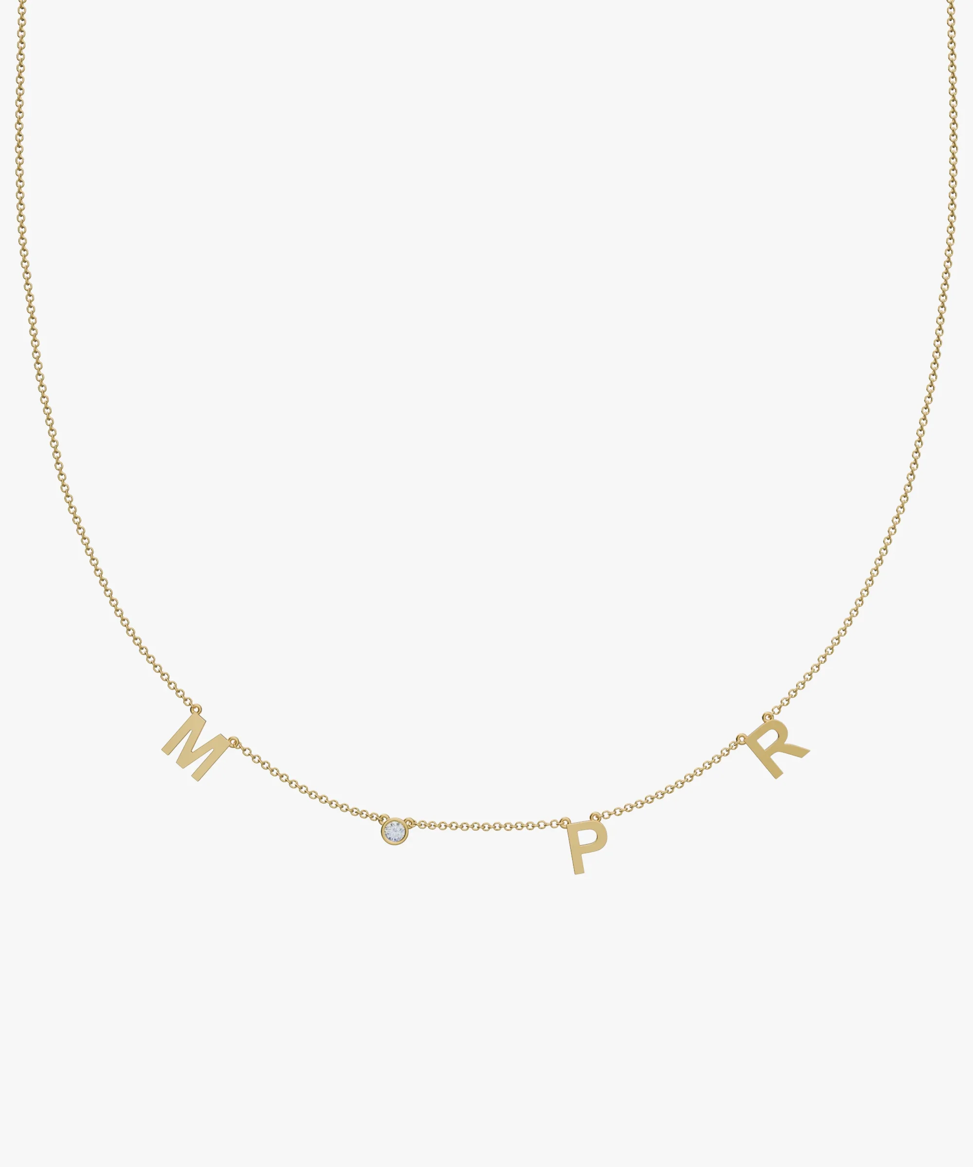 Personalised Charm Necklace