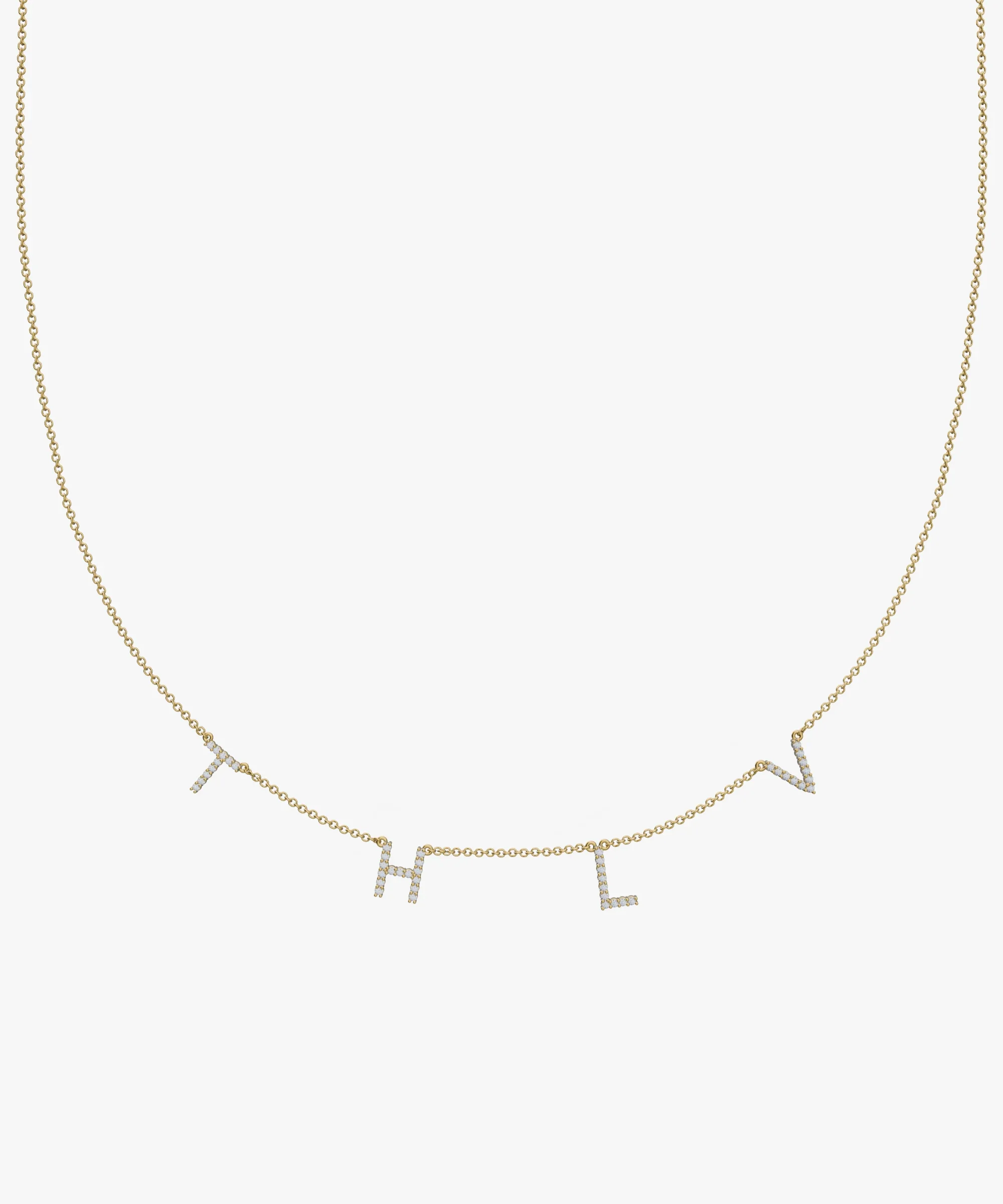 Personalised Charm Necklace