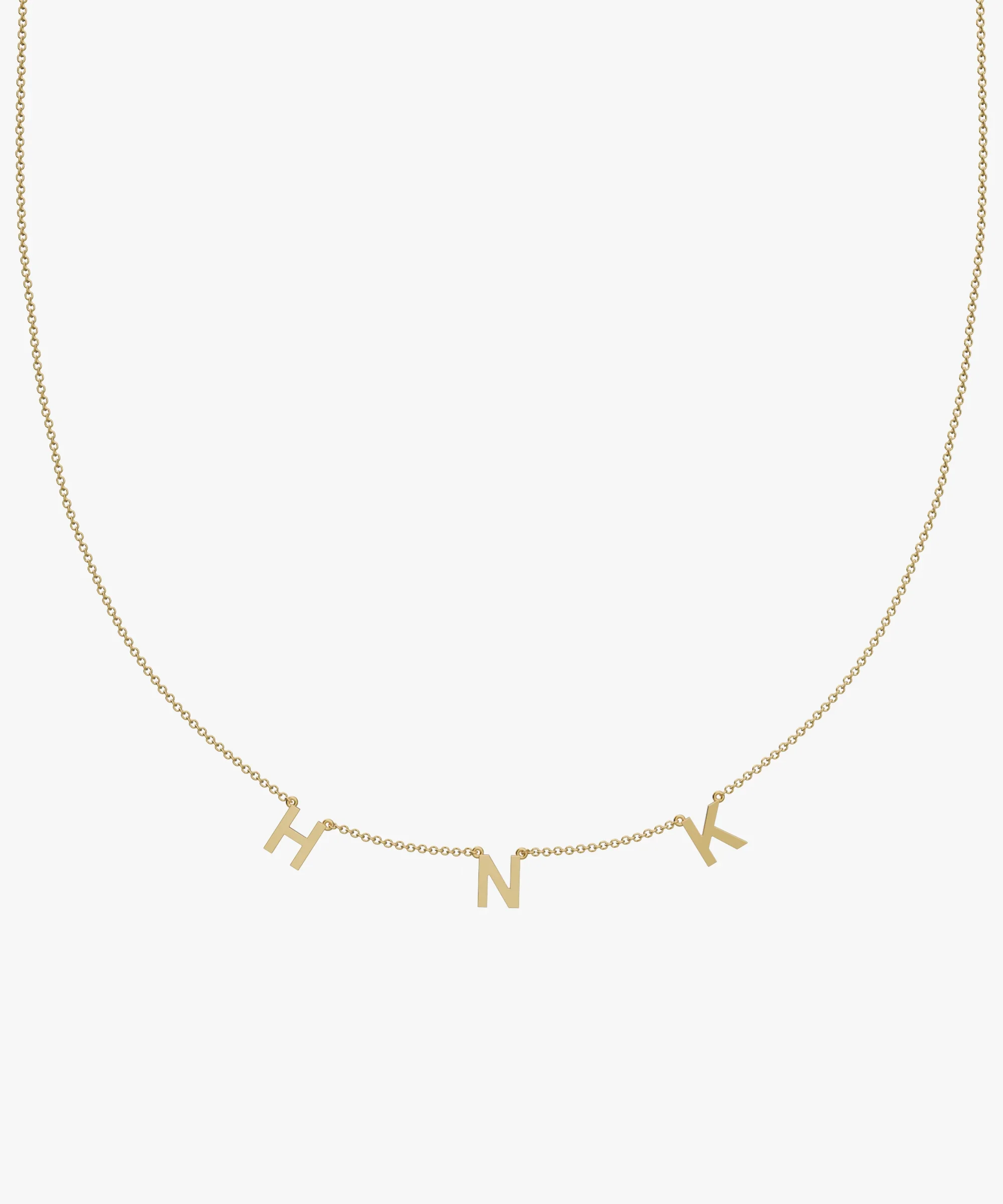 Personalised Charm Necklace