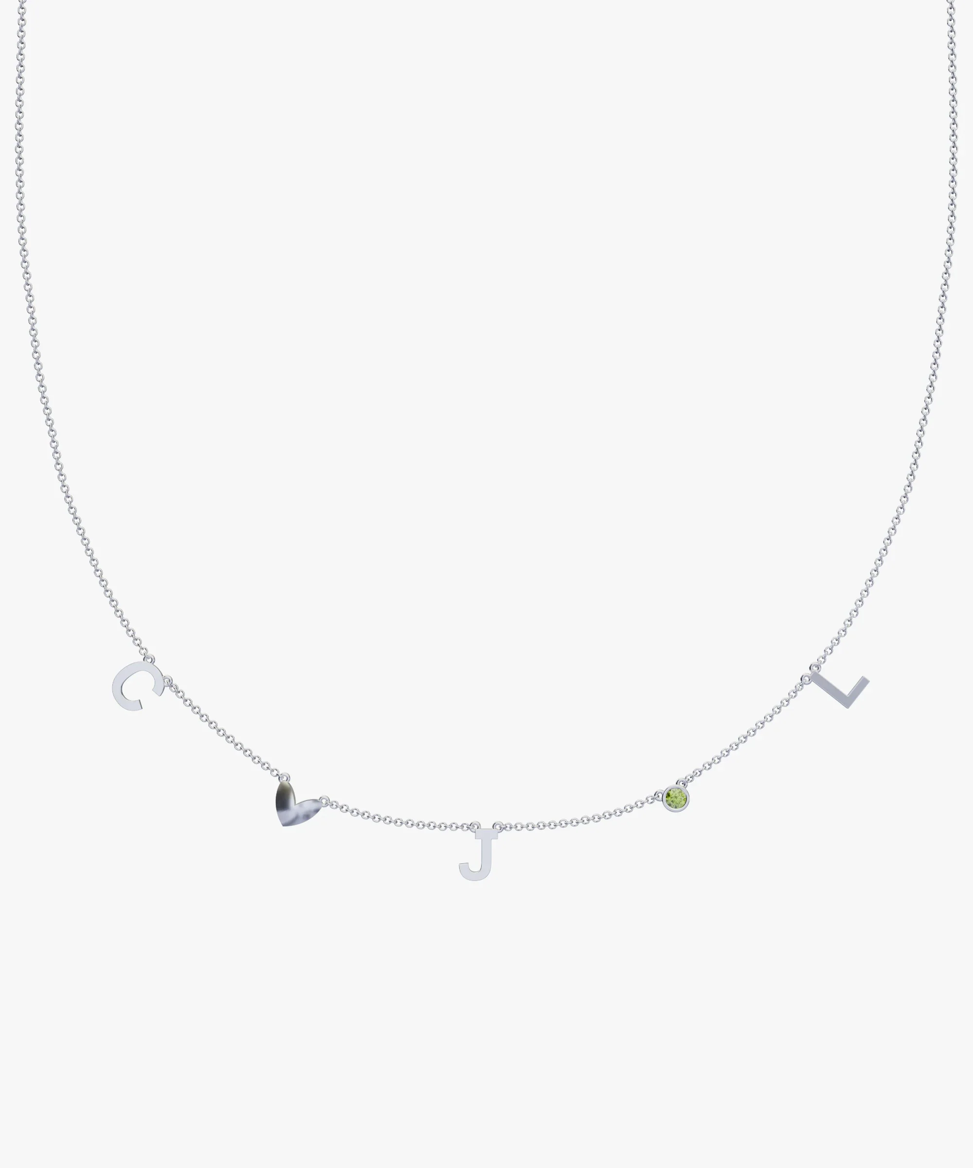 Personalised Charm Necklace