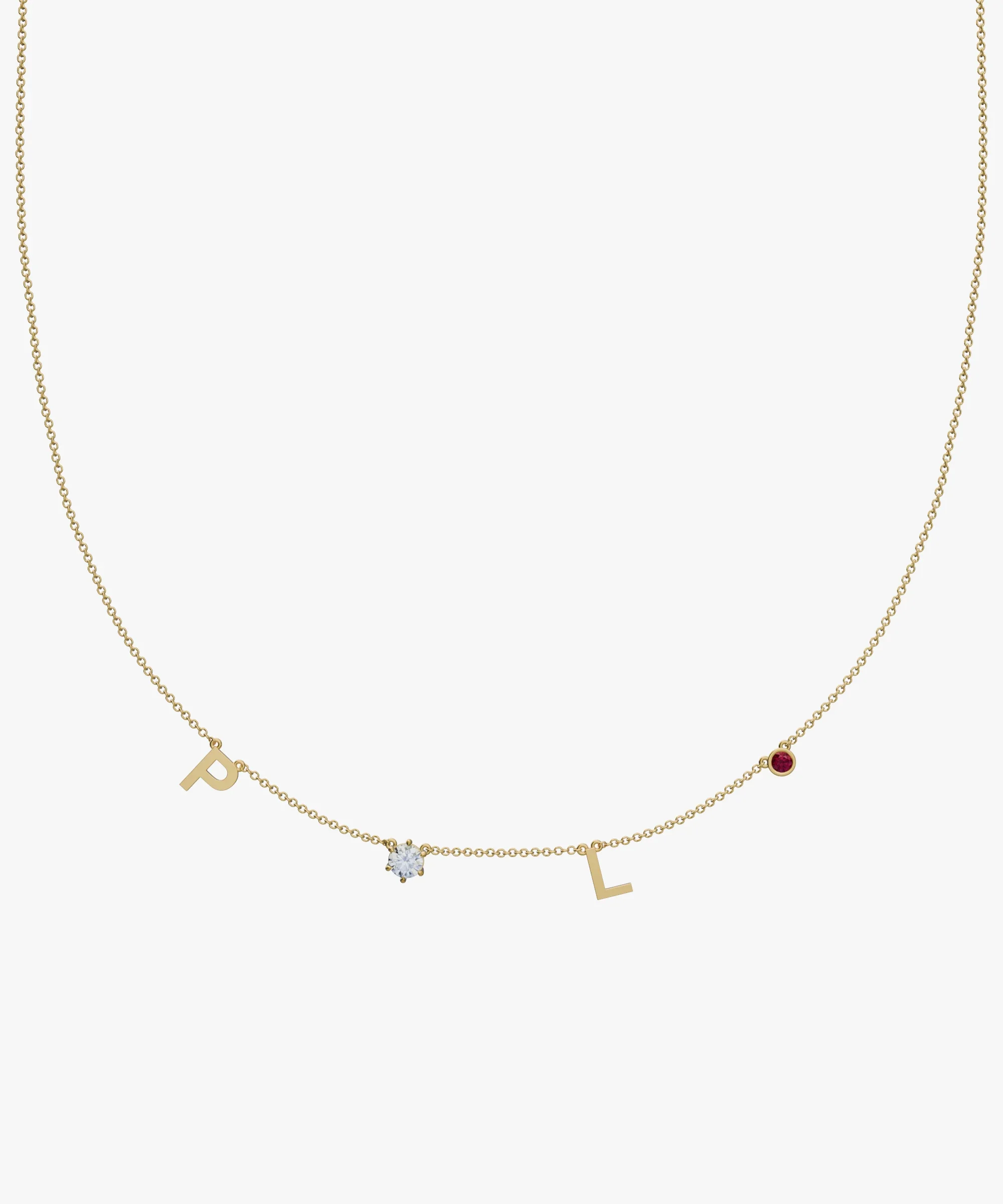 Personalised Charm Necklace