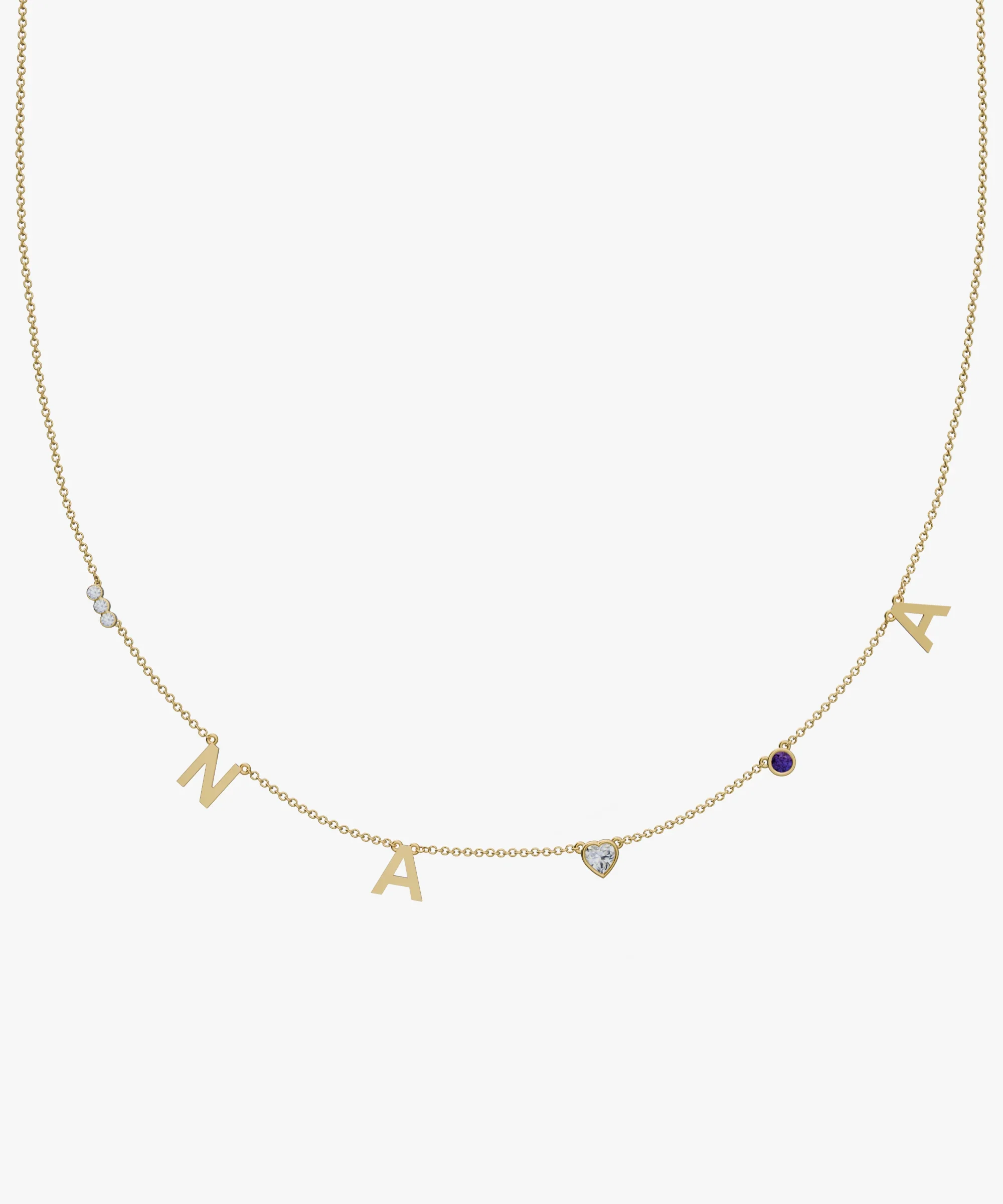 Personalised Charm Necklace