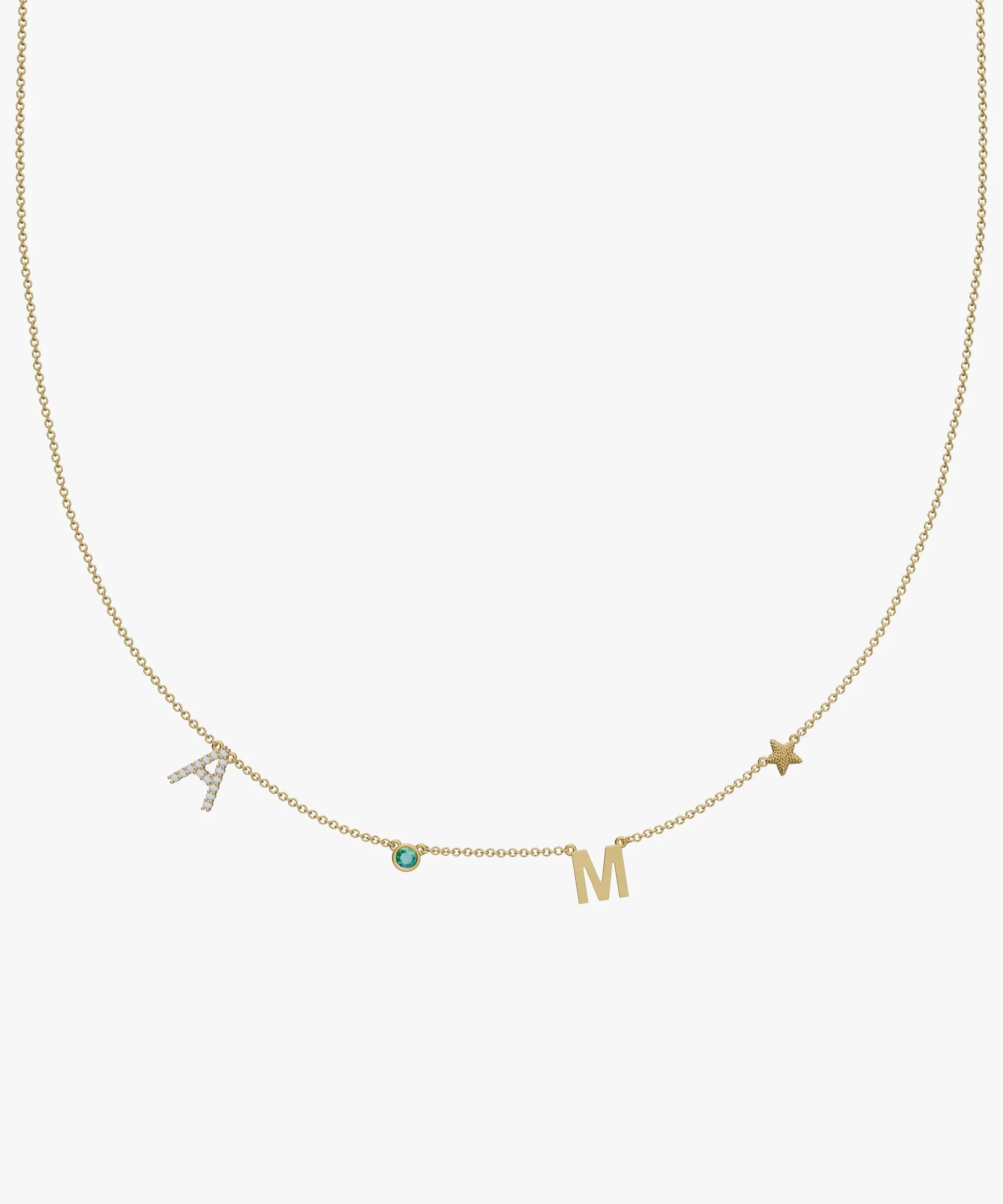Personalised Charm Necklace