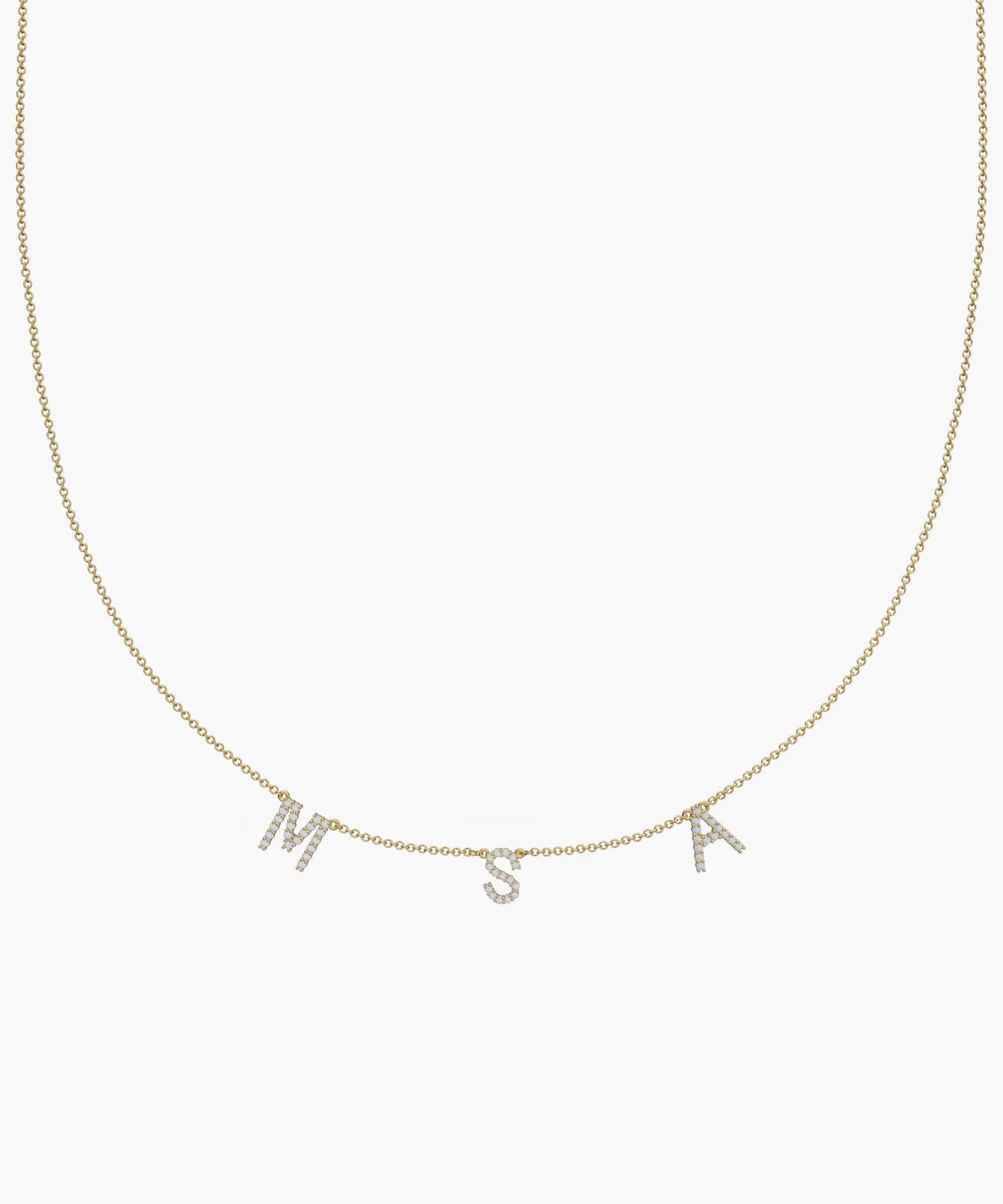 Personalised Charm Necklace