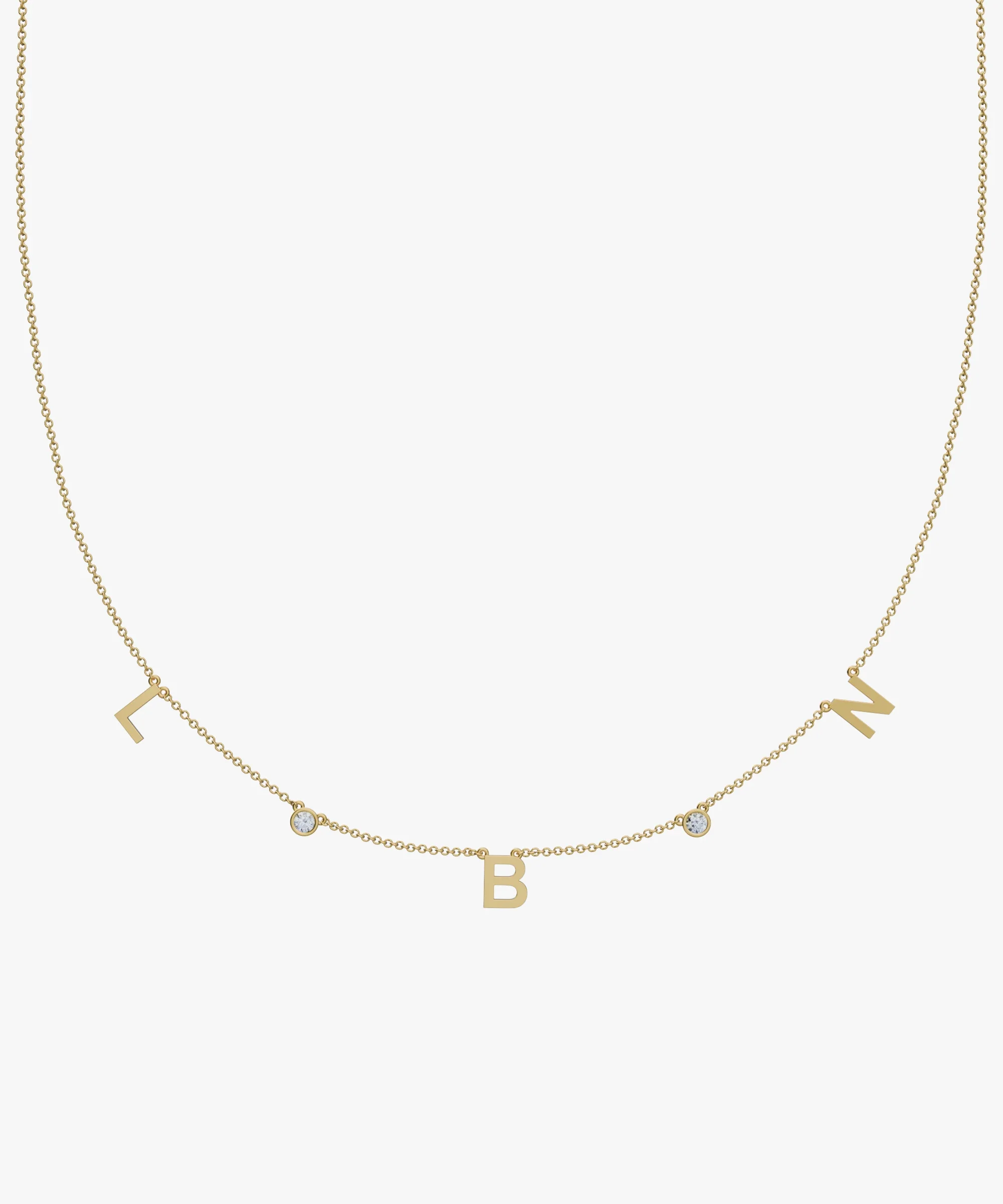 Personalised Charm Necklace