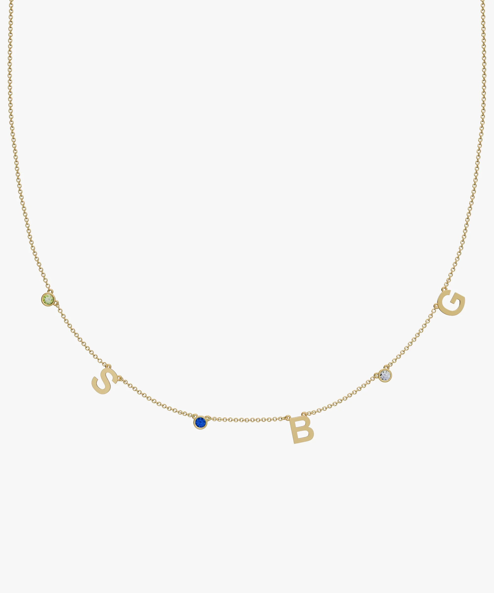 Personalised Charm Necklace