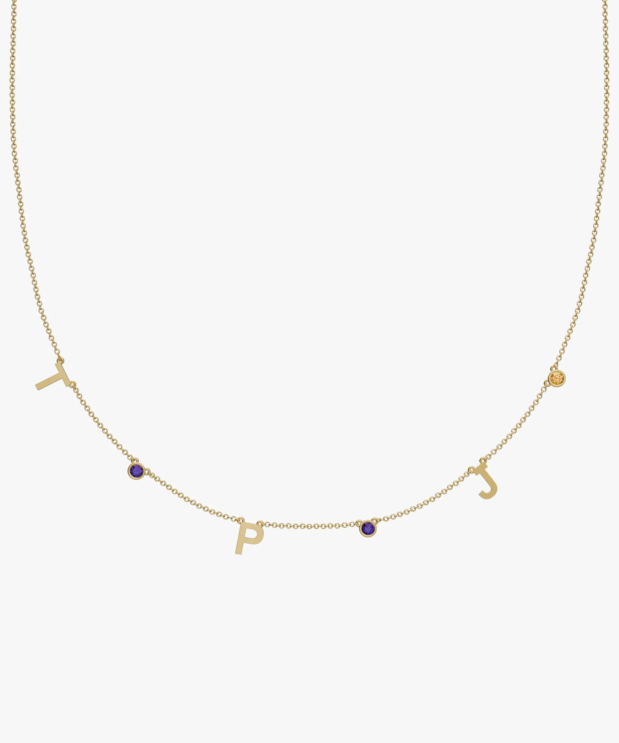 Personalised Charm Necklace