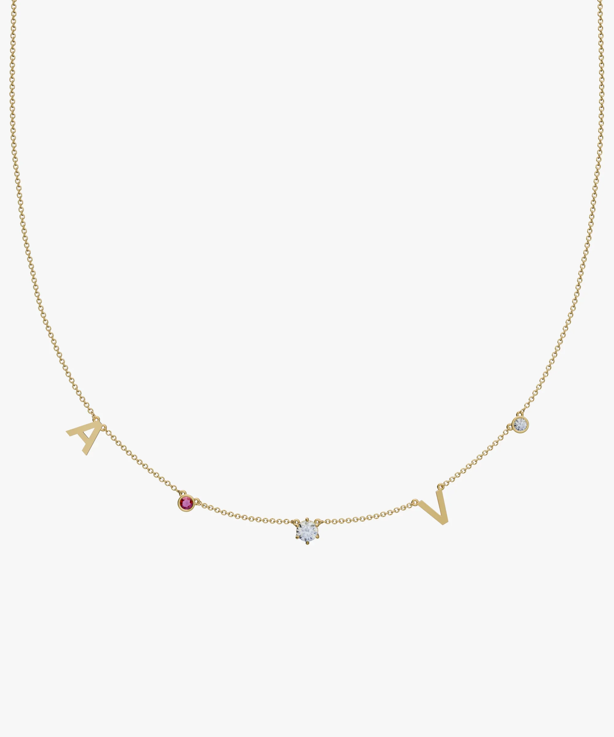 Personalised Charm Necklace
