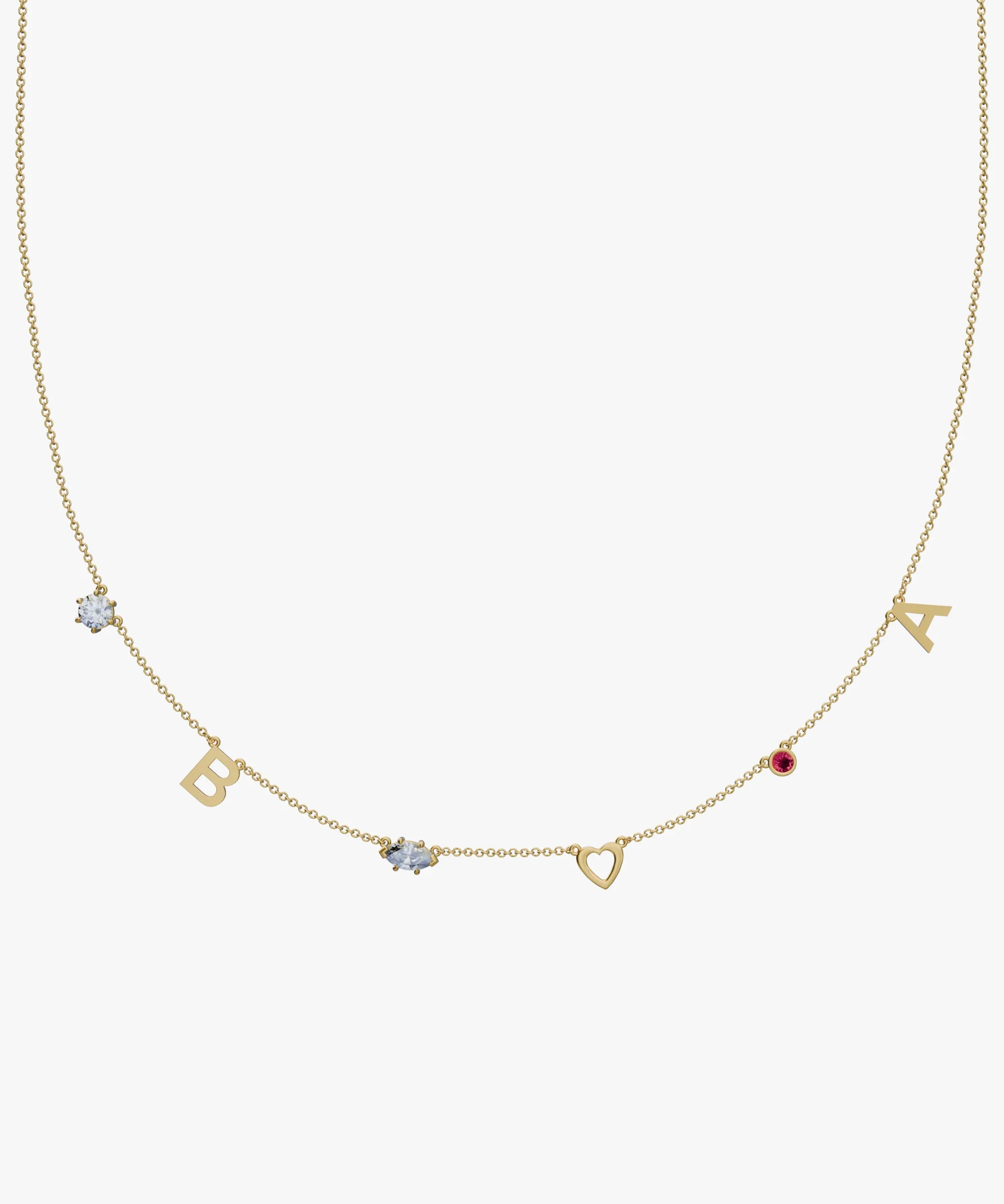 Personalised Charm Necklace