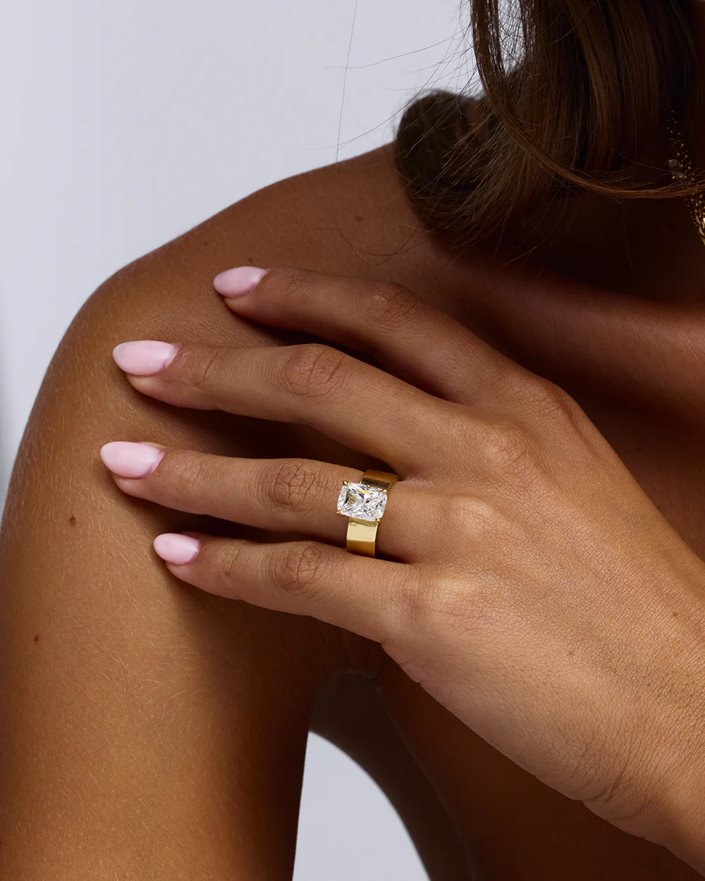 Rhea 3.50ct Cushion Cut Engagement Ring - Image 2