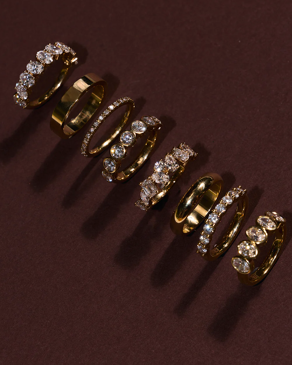 Seren Multicut Diamond Band - Image 4